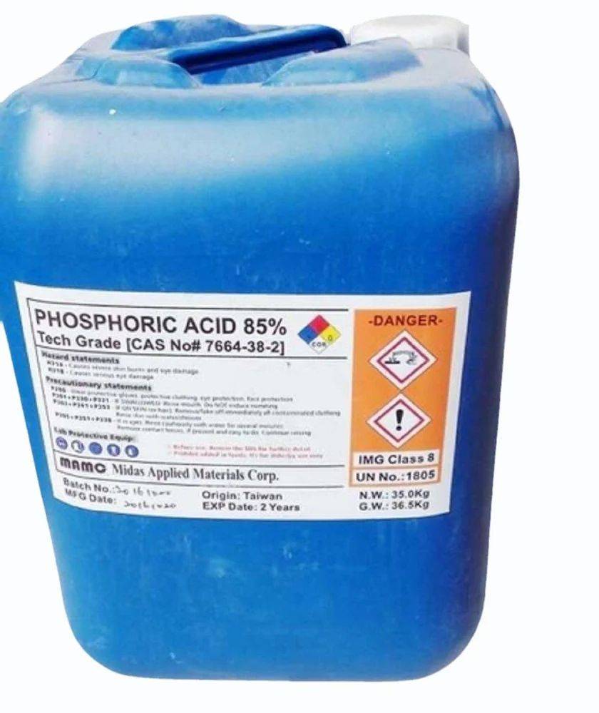 Technical Grade Phosphoric Acid, Phosphoric Acid, 85%