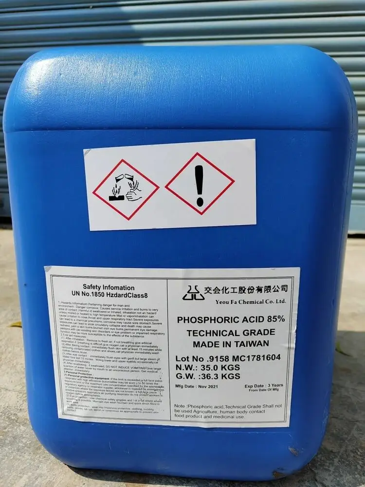 Technical Grade Phosphoric Acid — view 3